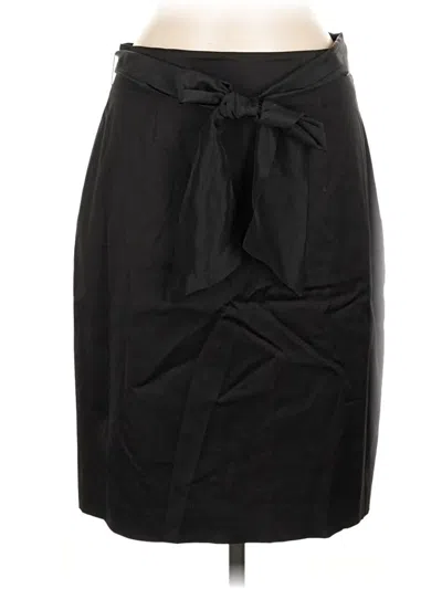 Pre-owned Ann Taylor Formal Skirt In Black