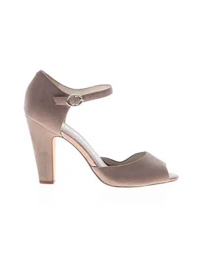 Pre-owned Anne Klein Sandals In Brown