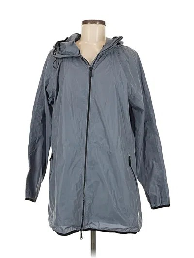 Pre-owned Calvin Klein Performance Raincoat In Gray