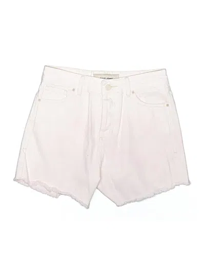 Pre-owned Tucci Denim Shorts In White