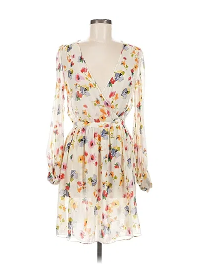 Pre-owned Zara Cocktail Dress In White