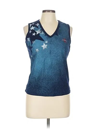 Pre-owned Calvin Klein Jeans Est.1978 Calvin Klein Jeans Sleeveless T-shirt In Blue