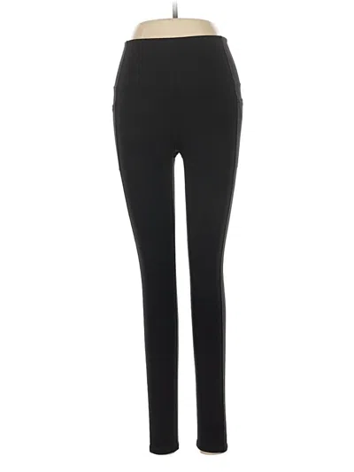 Pre-owned Skechers Active Pants In Black