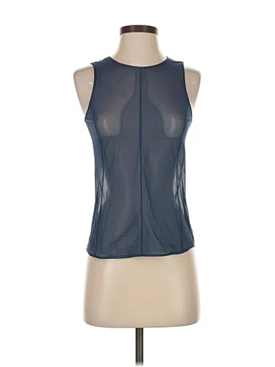 Pre-owned Uniqlo Sleeveless T-shirt In Blue