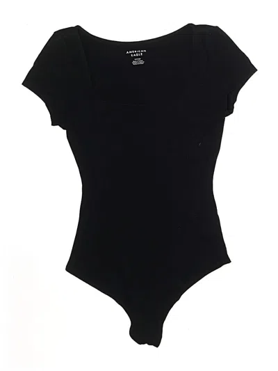 Pre-owned American Eagle Outfitters Bodysuit In Black