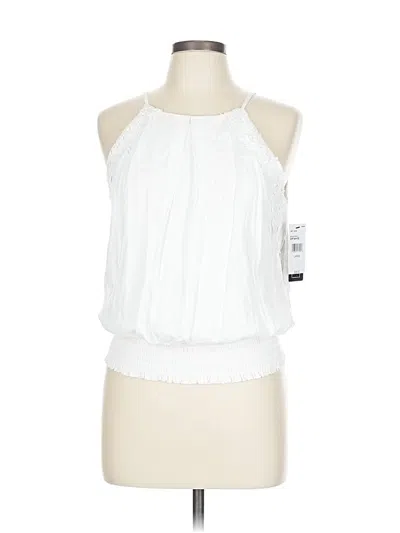 A. Byer Sleeveless Blouse In White