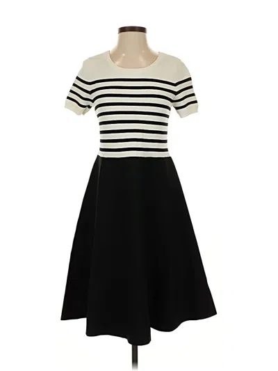 Pre-owned Talbots Casual Dress In Black