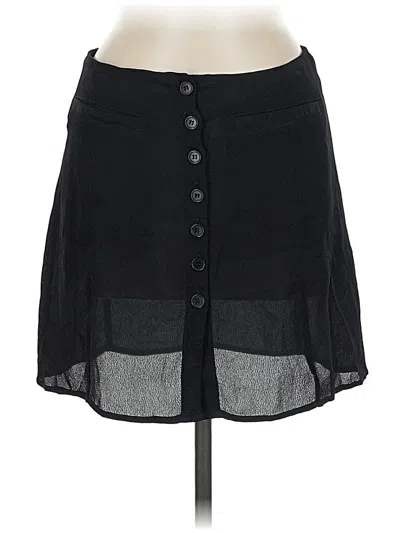 Pre-owned Reformation Casual Skirt In Black