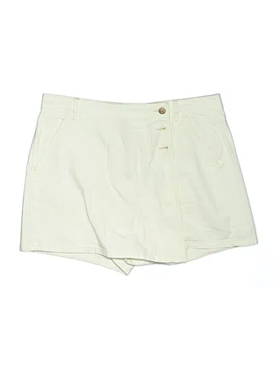 Pre-owned Gap Skort In White