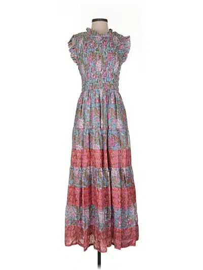 Pre-owned Calypso St Barth Casual Dress In Gray