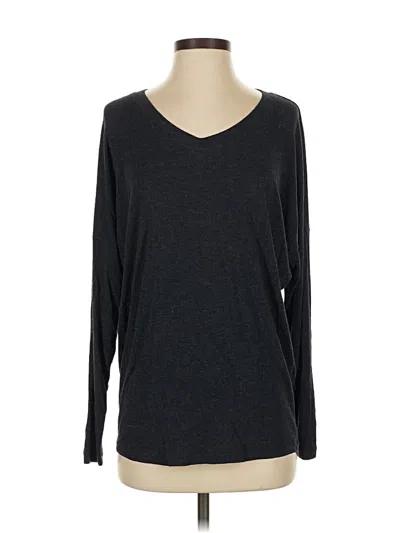 Pre-owned Cabi 3/4 Sleeve T-shirt In Gray