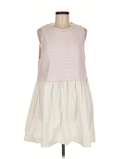 Pre-owned Bucketlist Casual Dress In Pink