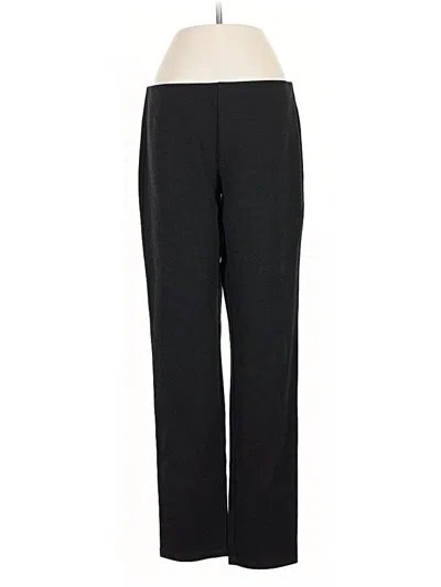 Pre-owned Eileen Fisher Dress Pants In Black