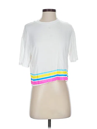 Pre-owned Addison Bay Short Sleeve T-shirt In White