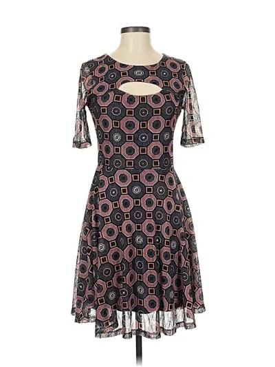 Pre-owned Bar Iii Cocktail Dress In Black