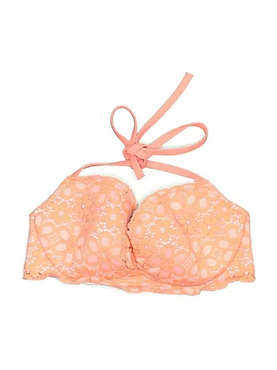 Pre-owned Victoria's Secret Swimsuit Top Orange Swimwear