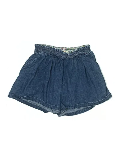 Pre-owned Mini Boden Kids' Shorts In Blue