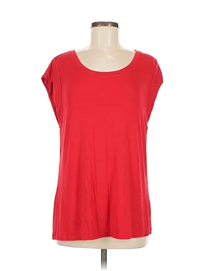 Pre-owned Cabi Sleeveless T-shirt In Red