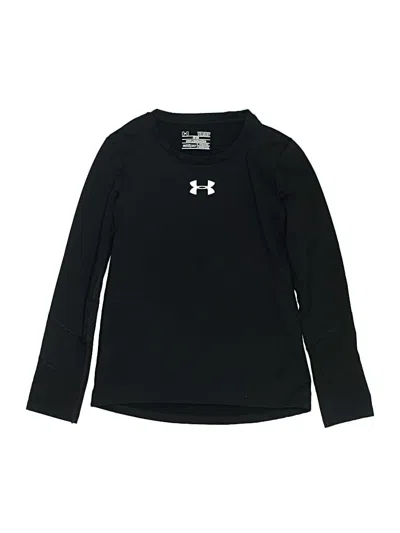 Pre-owned Under Armour Kids' Pullover Sweater In Black