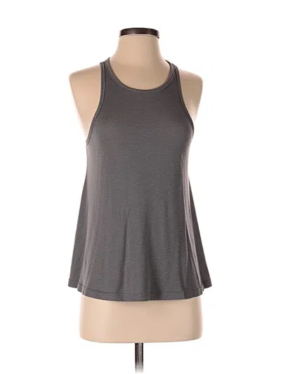Pre-owned Free People Tank Top Gray Halter Neckline Tops