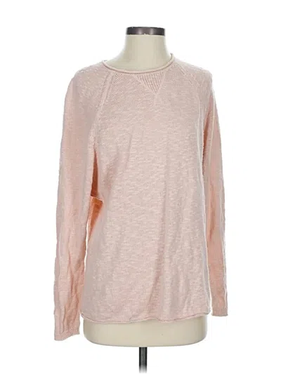 Pre-owned Jjill Pullover Sweater In Pink