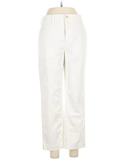 Pre-owned Everlane Casual Pants In White