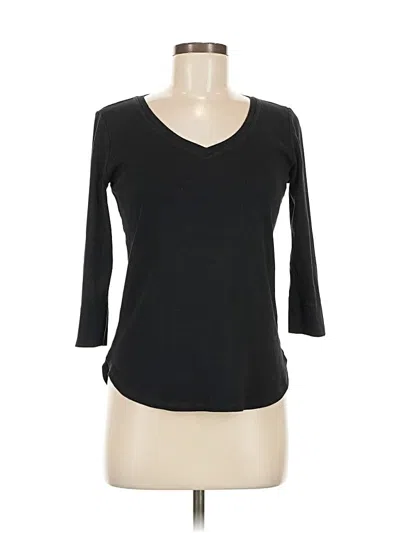 Pre-owned Tribal 3/4 Sleeve T-shirt In Black