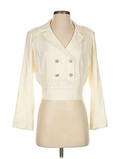 Pre-owned Petite Studio New York Jacket In White