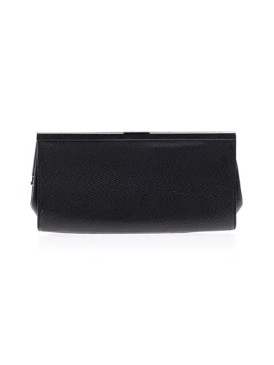 Pre-owned Banana Republic Leather Clutch In Black