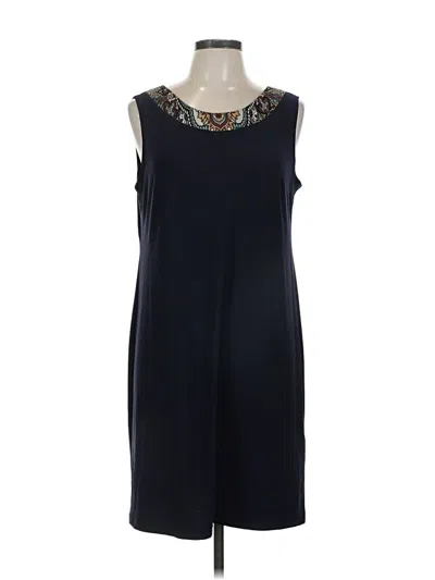 Pre-owned R & M Richards Cocktail Dress In Blue