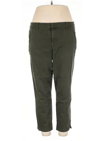 Pre-owned Level Khaki Pant In Green