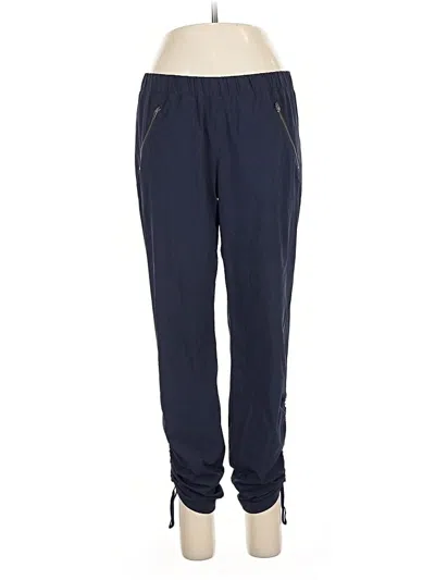 Pre-owned Athleta Track Pants In Blue