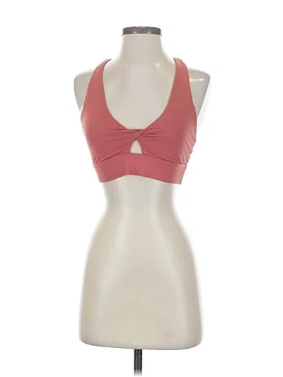 Pre-owned Fabletics Sports Bra In Pink