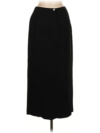 Pre-owned Ann Taylor Formal Skirt In Black