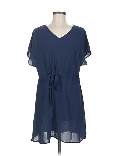 Halife Casual Dress In Blue