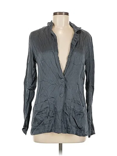 Pre-owned Elie Tahari Blazer Jacket In Gray