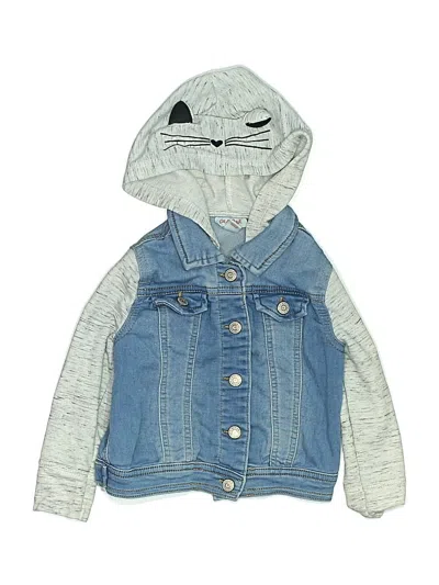 Pre-owned Cat & Jack Kids' Denim Jacket In Blue