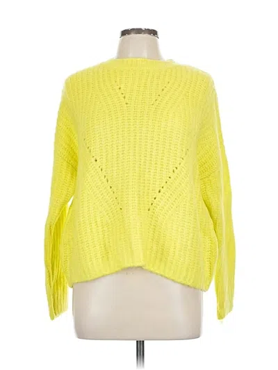 Pre-owned Cotton Emporium Pullover Sweater In Yellow