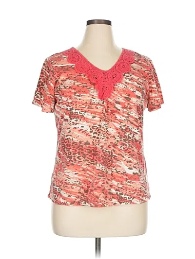 Pre-owned Fresh Short Sleeve T-shirt In Red