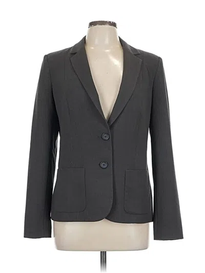 Pre-owned Anne Klein Blazer Jacket In Gray