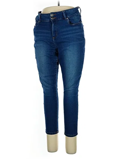Pre-owned Tahari Jeans In Blue