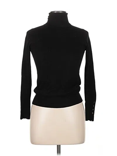 Pre-owned Zara Turtleneck Sweater In Black