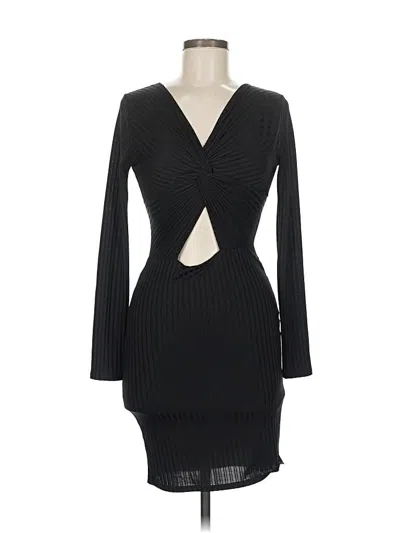 Pre-owned Fashion Nova Cocktail Dress In Black
