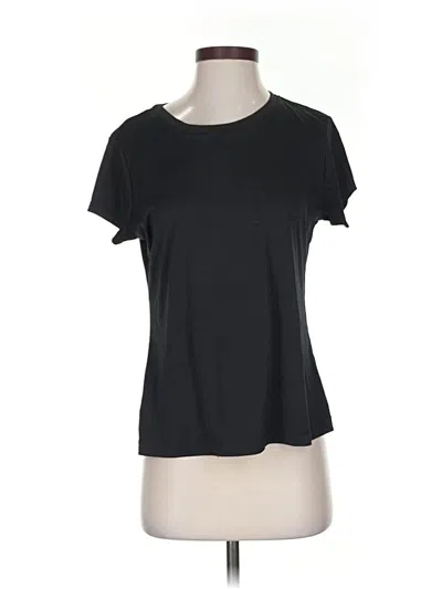 Pre-owned Danskin Now Short Sleeve T-shirt In Black