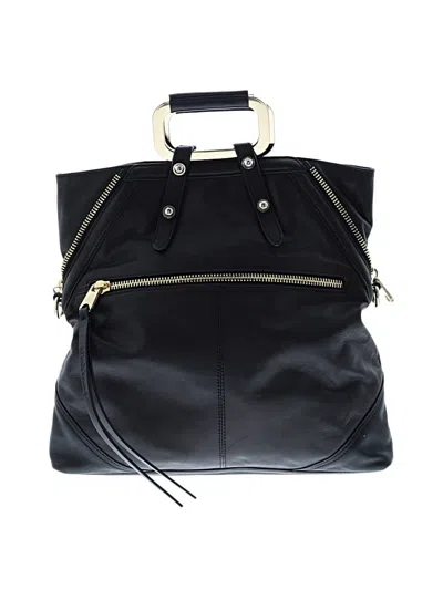 Pre-owned Cynthia Rowley Leather Satchel In Black