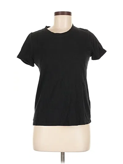 Pre-owned J.crew Factory Store Short Sleeve T-shirt In Black