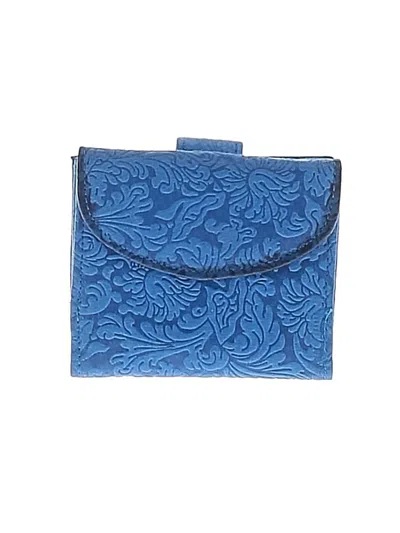 Pre-owned Mundi Wallet In Blue