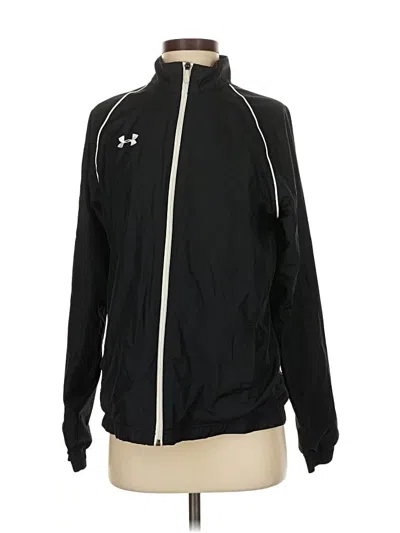 Pre-owned Under Armour Track Jacket In Black