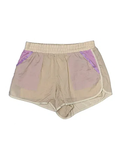 Pre-owned Live Athletic Shorts In Brown