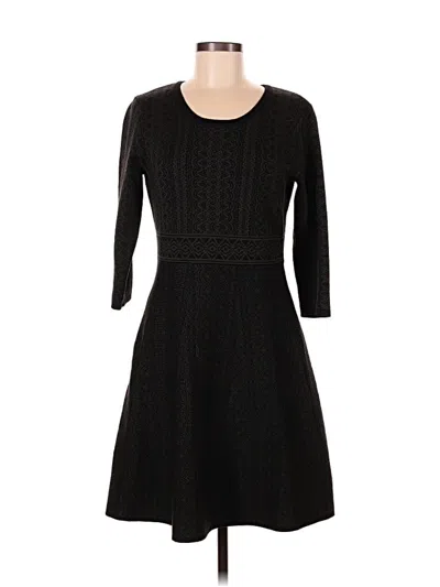 Pre-owned Nina Leonard Casual Dress In Black